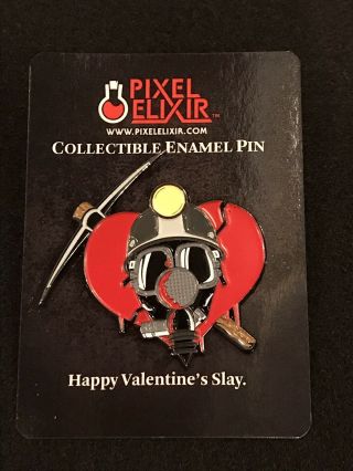 Pixel Elixir My Bloody Valentine Enamel Pin Horror Harry Warden Horror
