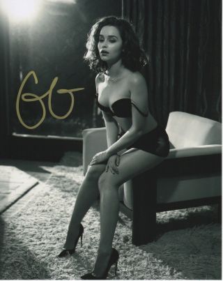 Emilia Clarke Game Of Thrones Signed Autographed 8x10 Photo E464