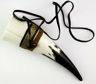 Loot Crate Vikings Drinking Horn W/ Strap & Pouch Chronicle Collectibles