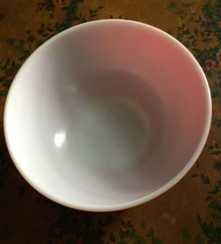 Vintage Pyrex RED 404 4 - Quart Large Primary Mixing Bowl Dish 2