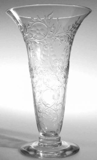 Pairpoint Corporation - No.  1062 Vase With Ardsley Cutting
