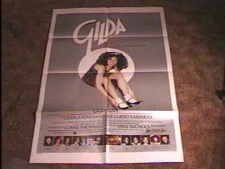 Gilda Radner Live 1980 Movie Poster Saturday Night Live
