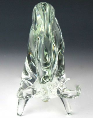 Signed Licio Zanetti Murano Italian Art Glass Modernist Bull Sculpture NR LMA 5