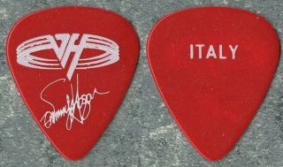 Van Halen 1993 Right Here,  Right Now Concert Tour Sammy Hagar Italy Guitar Pick