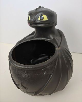 Dreamworks How To Train Your Dragon 3 Toothless 8 " Movie Popcorn Bucket