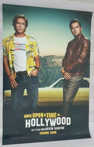 Once Upon A Time In Hollywood (2019) - Advance " B&l " Poster 27x40 Ds