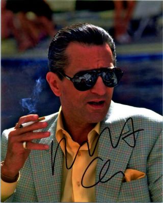 Robert Deniro Autographed Signed 8x10 Photo Picture Pic,