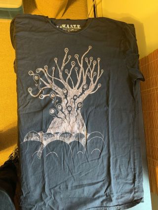 Radiohead Concert T - Shirt King Of Limbs Tour 2012 Waste