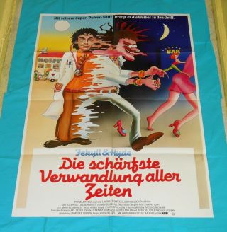 Jekyll & Hyde.  Together Again German Movie Poster
