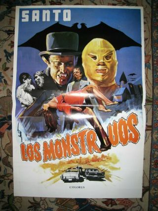 Santo And Blue Demon Against The Monsters 70 Frankenstein The Wolfman Dr.  Jekyll