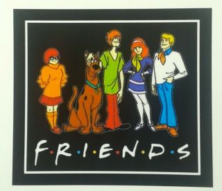 Scooby Doo - Friends ☆ Fridge Magnet ☆ Halloween