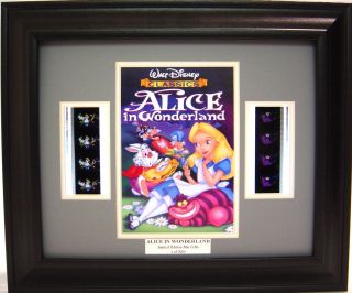 Disney Alice In Wonderland Framed Film Cell