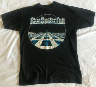 Blue Oyster Cult Vintage T - Shirt - 1989 Uk Tour -