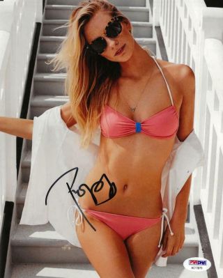 Poppy Delevingne Signed Sexy Authentic Autographed 8x10 Photo Psa/dna Ac11875