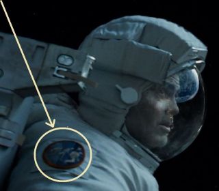 Matt Kowalski Movie " Gravity " Prop Sts - 157 νeΙ©®⚙ Insignia: Ape - To - Space Man