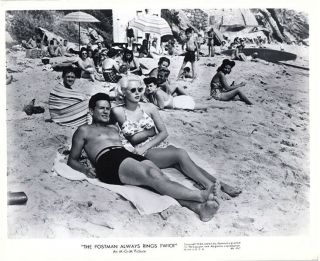 The Postman Always Rings Twice Lana Turner Bikini John Garfield Photo