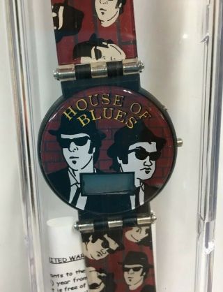 Vintage Rare The Blues Brothers House Of Blues Watch Belushi,  Aykroyd -