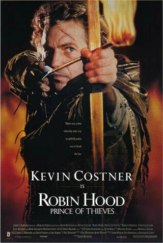 Robin Hood: Prince Of Thieves (1991) Movie Poster Version A - Ss Rolled