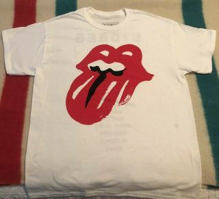 Rolling Stones No Filter Tour 2019 Official Concert T - Shirt Oro - Medonte Large