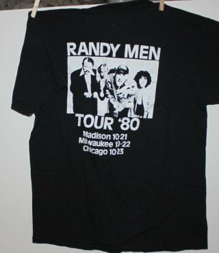Trick Bun E Carlos Randy Men 1980 T - Shirt T - Shirt Large
