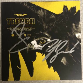 Twenty One Pilots Trench Cd Signed Autographed Tyler Joseph Josh Dun