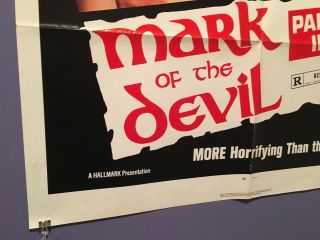 Mark Of The Devil Part II One Sheet Movie Poster 1974 Occult Horror 2