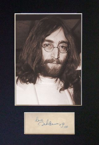 John Lennon/The Beatles - FULL BAND Signatures/Signed Photograph,  BANKNOTE ⭐⭐⭐⭐⭐ 2