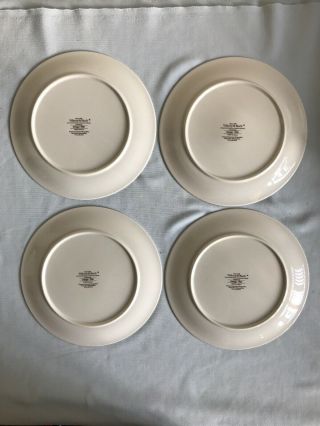 Villeroy Boch Design 1900 Salad Plate Art Deco Set Of 4 (1,  3,  4,  6) 6