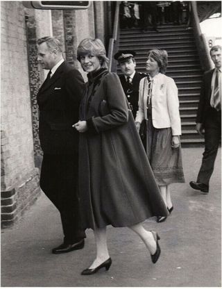 Princess Diana British Royal Family Rare Vintage Press Agency Photo