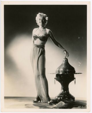 Burlesque Stripper Lili St Cyr 1955 Ernest Bacrach Hollywood Pin - Up Photograph