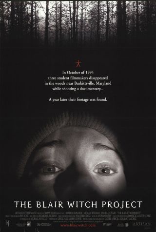 The Blair Witch Project 1999 27x41 Orig Movie Poster Fff - 24673 Rolled Bob Gri.