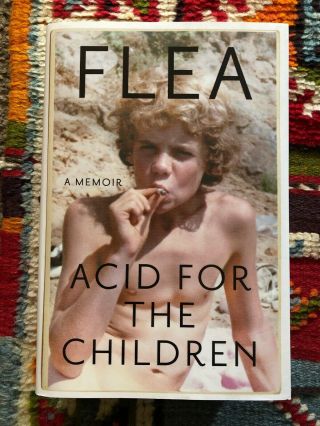 Autographed Flea Signed Book Acid For The Children Red Hot Chili Peppers