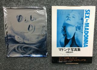 Madonna /sex Book Japanese Only Picture Box