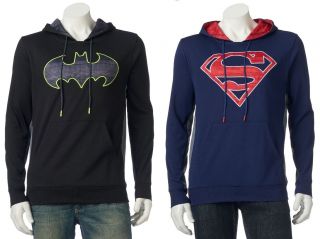 Batman Superman Dc Comics Pullover Sweatshirt Hoodie - Men 