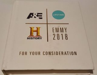 A&e,  Lifetime,  History 2018 Emmy Fyc Package Dvd 9 Discs,  24 Shows