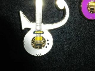 Prince / Symbol Guitar lapel PINs 5 color set 4