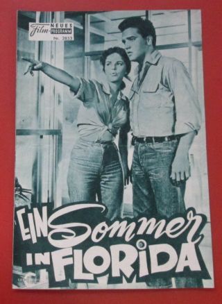 Ein Somer In Florida 1962 Nfp 2853,  Elvis Presley,  Anne Helm