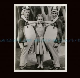 Vintage 1966 Rare Smothers Brothers Tweedledee Dum With Alice Judi Rolin Photo