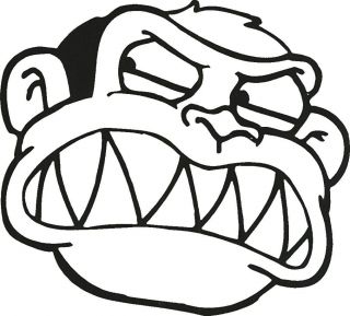 Family Guy Evil Monkey Vinyl Cut Logo Sticker/decal Window Tv Show