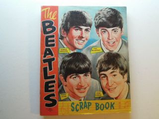 Beatles Scrap Book Nems Ent Ltd With Bubblegum Cards,  Standee & Photo 