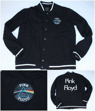Black Pink Floyd Dark Side Of The Moon Eleven Paris Large Rock Band Jacket