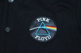 Black Pink Floyd Dark Side of the Moon Eleven Paris Large Rock Band Jacket 4
