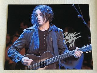 The White Stripes The Raconteurs Jack White Signed Autographed 8x10 Photo