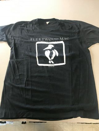 Vtg Vintage Fleetwood Mac 1987 The Chain Mac Is Back Concert T - Shirt Sz Xl