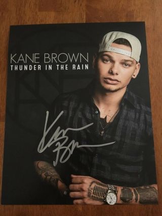 Kane Brown Autograph Signed 8x10 Country Music Star Singer