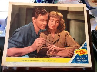 Up Goes Maisie 1946 Mgm Portrait Lobby Card Ann Sothern George Murphy