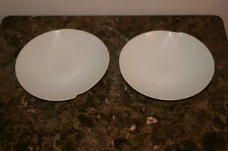 Pillivuyt 8 Canopee Deep Plates.  For Serving And Presentation.