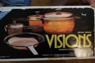 Visions Rangetop Cookware By Corning 7 Pc Cook 