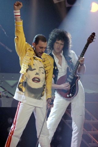 Queen Freddie Mercury Brian May 36x24 Poster Print