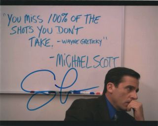 Steve Carell The Office Signed Autographed 8x10 Photo S850
